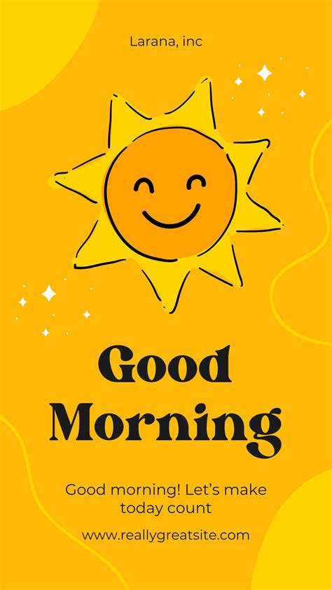 Free Editable Good Morning Whatsapp Status Templates | Canva