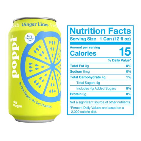 Snapklik.com : Poppi Ginger Lime Prebiotic Soda