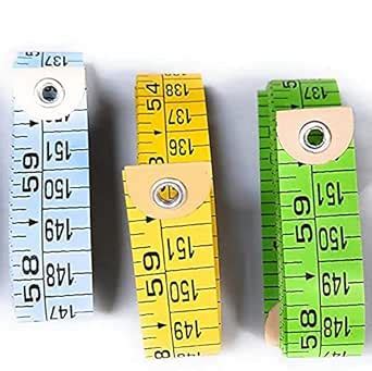 Geeky Tailor Measuring Tape 1.5M (60 Inches) (Multicolor) : Amazon.in ...