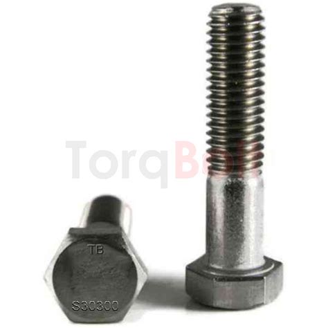 BS DIN EN 1.4305 Stainless Steel Bolts | ASTM A582 UNS S30300 ...