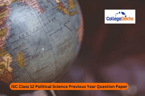 ISC Class 12 Political Science Previous Year Question Paper - Download ...