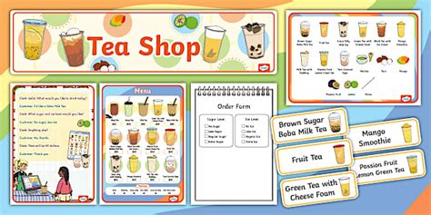 Bubble Tea Role Play Pack