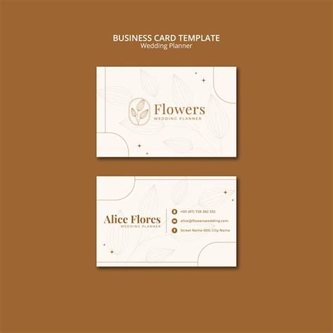 Wedding Planner Business Cards 的图像结果