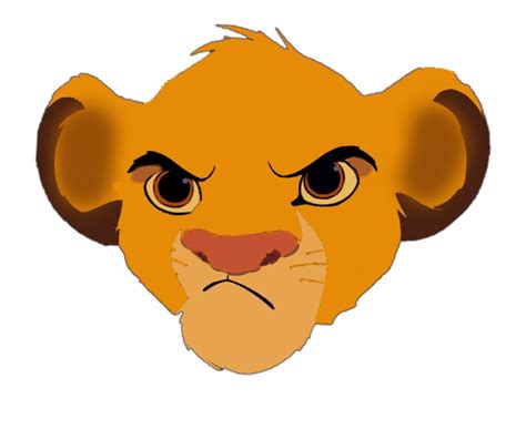Image result for Simba PNG Scared