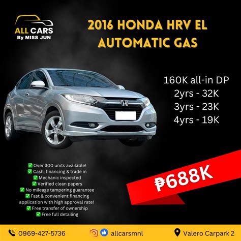 Used & 2nd Hand Honda HR-V Cars for Sale | Carousell Autos