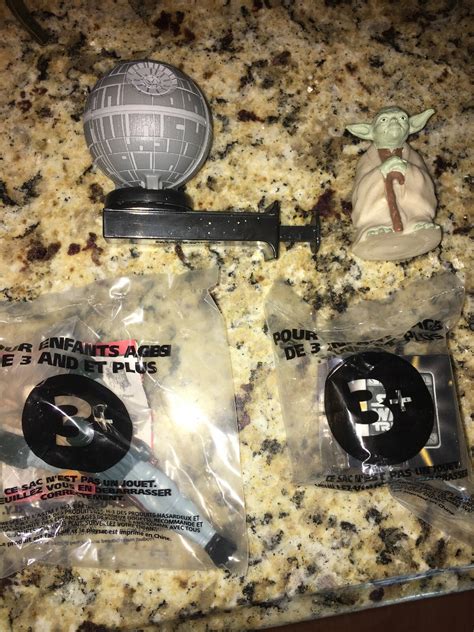 1996 Lot of STAR WARS Trilogy TACO BELL Kids Meal TOYS HTF Yoda Cube ...