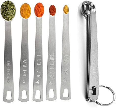 Amazon.com: 420 Set Measuring Spoons Set, Includes 1/4 tsp, 1/8 tsp, 1/ ...