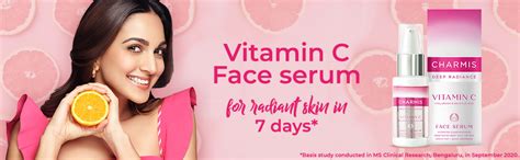 Charmis Deep Radiance Vitamin C Face Serum for Women & Men, 30 ml, With ...