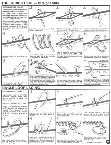 Leather Lacing Tutorial 的图像结果