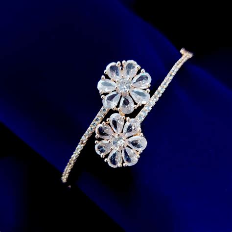 Allure White Rose Gold Bracelet – Opal Touch