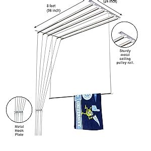 homWell Deluxe Heavy Rust Proof Stainless Steel 6 Pipe X 8 Feet with UV ...