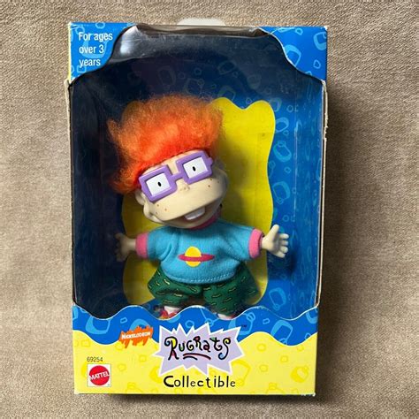 Nickelodeon Rugrats Chuckie Collectible Figure Doll New Sealed Box ...