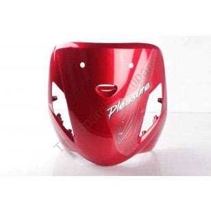 HERO GENUINE-SET, FR. UPPER COVER (CANDY BLAZING RED TYPE- 1) 1 ...