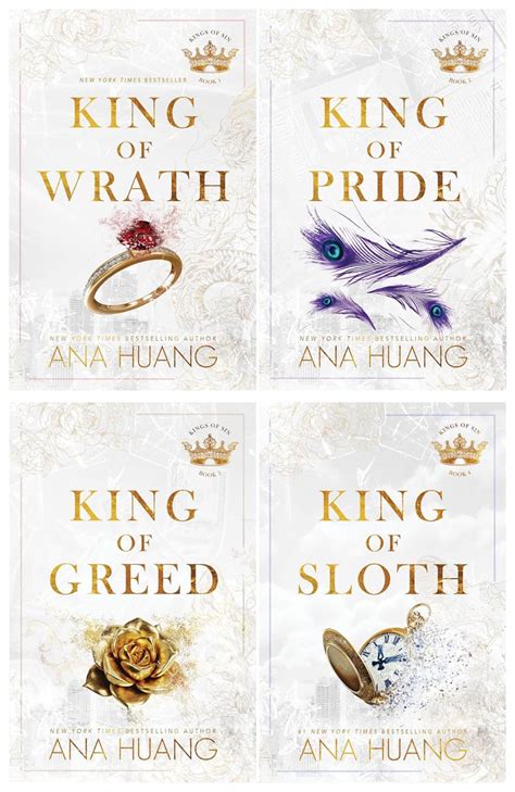 Buy Kings of Sin Series 4 Books Collection By Ana Huang - King of Wrath ...