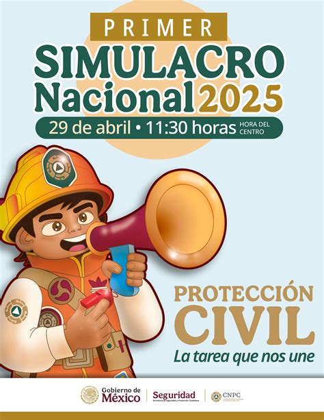 SSN - Simulacro Nacional 2025 | UNAM, Mèxico