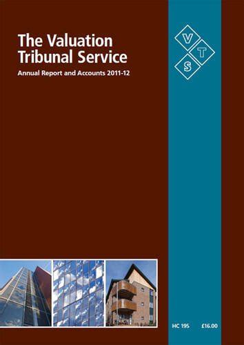 Buy The Valuation Tribunal Service annual report and accounts 2011-12: ...