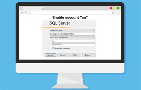 Image result for Cambiar Contrasena Del SA SQL Server