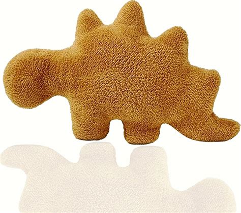 Amazon.com: NOJKNVY Dino Chicken Nugget Plush,17 inch Stegosaurus Dino ...