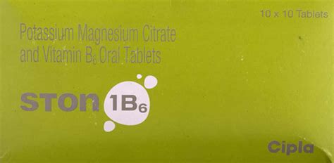 Ston 1b6 Strip Of 10 Tablets: Uses, Side Effects, Price & Dosage ...