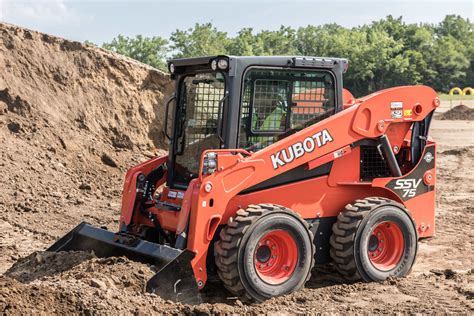 Kubota SSV75 ISO Skid Steer Wheel Loader - Tasmac Tasmania