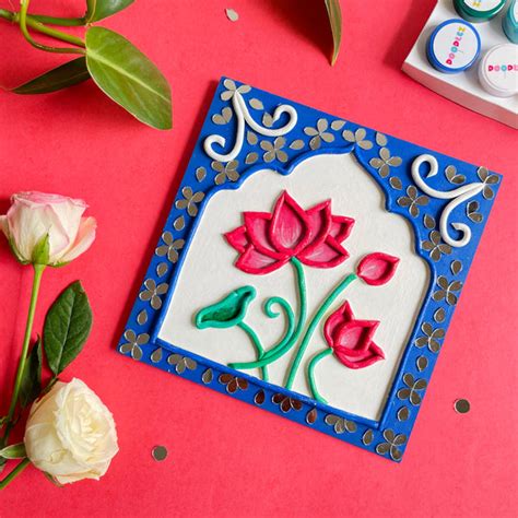 DIY Lippan Art Kits: Mandala, Peacock, Elephant & More | Doodlez.in