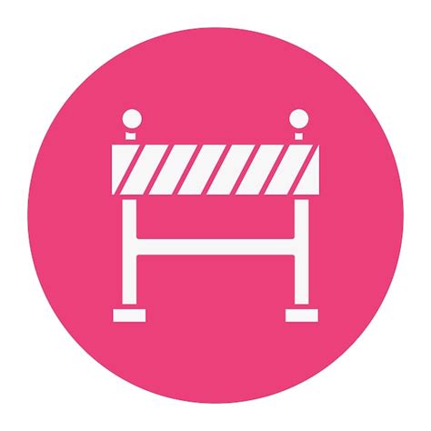 Road block vector illustration | Premium Vector