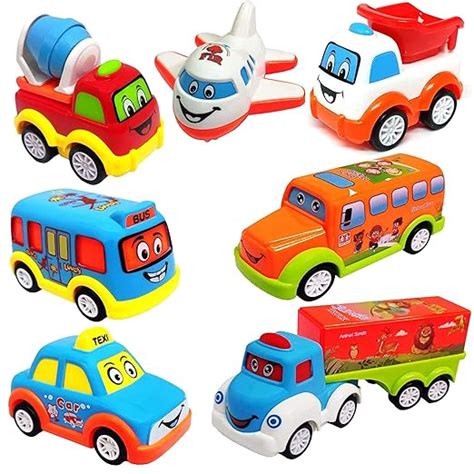 PRIME DEALS Unbreakable Pull Back Vehicles| Push and Go Crawling Toy ...