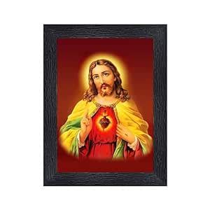 S.K Lord Jesus Religious Wall Art for Home Office Living Room Photo ...