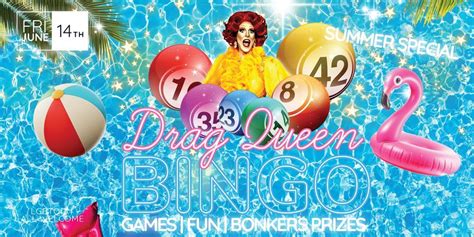Drag Queen Bingo SUMMER SPECIAL, Belgrave sports and social club ...