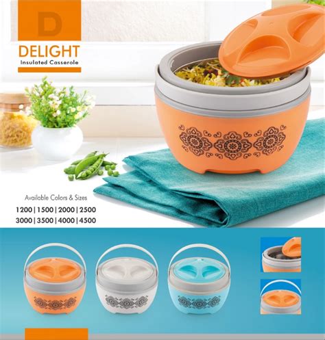 Big Delight Insulated Casserole Steel Inside