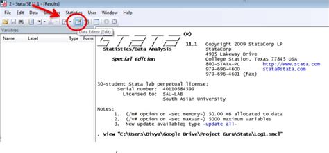 How to set the 'Time variable' for time series analysis in STATA?