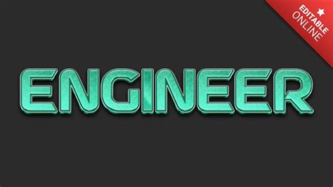 Image result for Engineer Text Effect