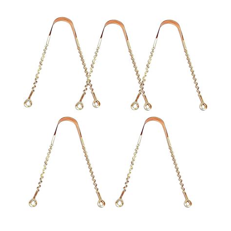 Nurpi copper zig zag design tongue cleaner for bad breath pack of 5 ...