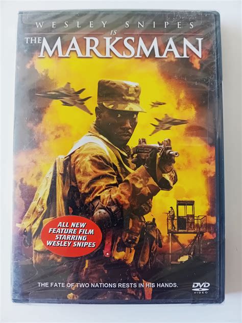 The Marksman Wesley Snipes DVD Region 1 2005 Brand New Sealed - Etsy
