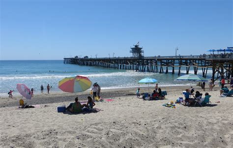 San Clemente Pier City Beach, San Clemente, CA - California Beaches