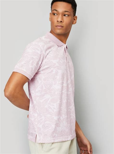 Buy Men Printed Polo T-shirt Online at just Rs. 699.0 - 1000014660871 ...