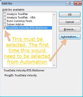 Excel Integration with Velocity 2.0 (RT + Historical) | MS Excel ...