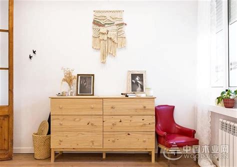 简约自然风公寓，52平米一居室小户型装修图-中国木业网