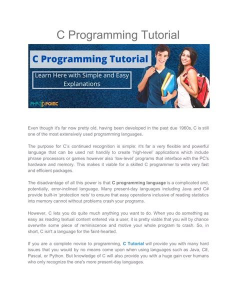 Image result for C Programming Video Tutorial Free