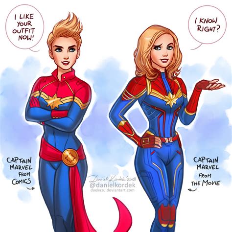 Captain Marvel by daekazu on DeviantArt