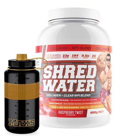 MAX'S Shred Water - Refreshingly Shredded! | MAX'S Protein Official ...