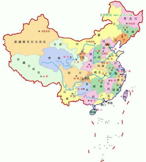 收藏！最新版标准中国地图发布(图)_新浪新闻
