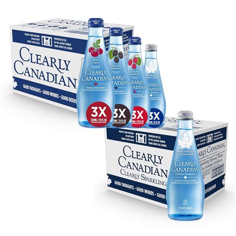 Variety Pack Sparkling Spring Water Beverage, Natural Carbonated ...