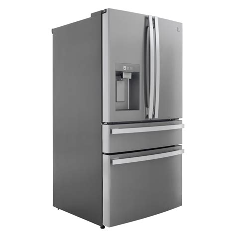Kenmore 29.6-cu ft 4-Door Smart French Door Refrigerator with Ice Maker ...