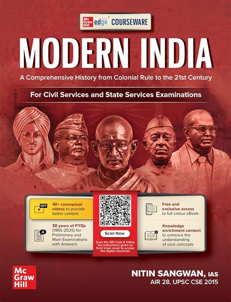 Buy Modern India Courseware by Nitin Sangwan (IAS) for UPSC CSE 2026 ...
