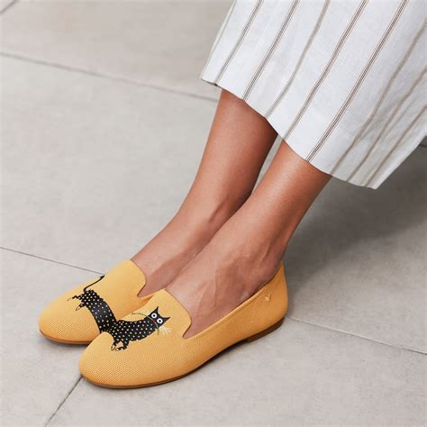 Round-Toe Embroidered Loafers (Audrey), CAT, EU37.5 | VIVAIA