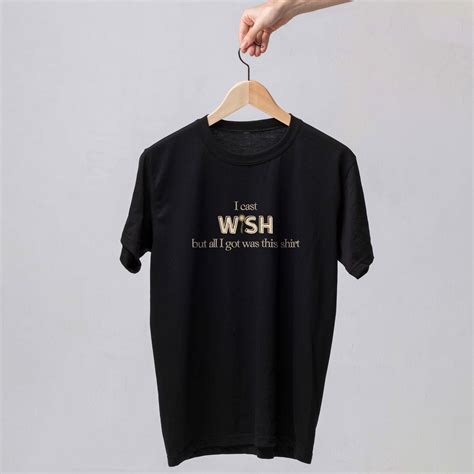 I Cast Wish Tshirt Dungeons and Dragons Shirts Wish Spell - Etsy