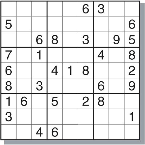 Easy Sudoku Printable | Sudoku Puzzles Printable