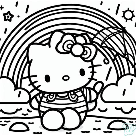 68 Hello Kitty Para Colorear - Descargar E Imprimir Gratis