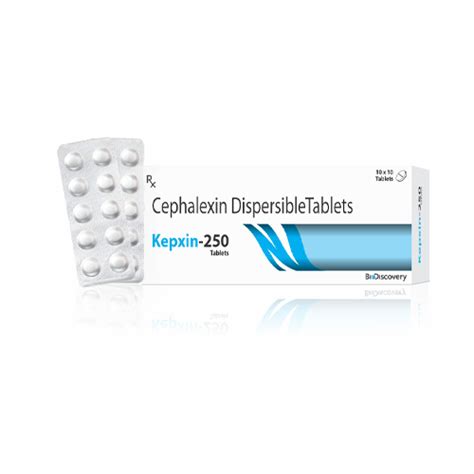 Kepxin 250 - Cephalexin Dispersible Tablets - Biodiscovery Lifesciences ...